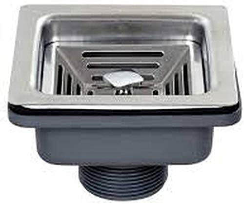 ARQUIN 304 Grade Matt Finish Stainless Steel Single Bowl Kitchen Sink With Silicon Fruit Basket 22 x 18 x 10 - Image 3