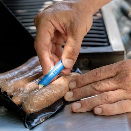 Slice Mini Pen Cutter | Keychain Knife and Box Cutter | Retractable Safety Cutter | Blue - Image 4