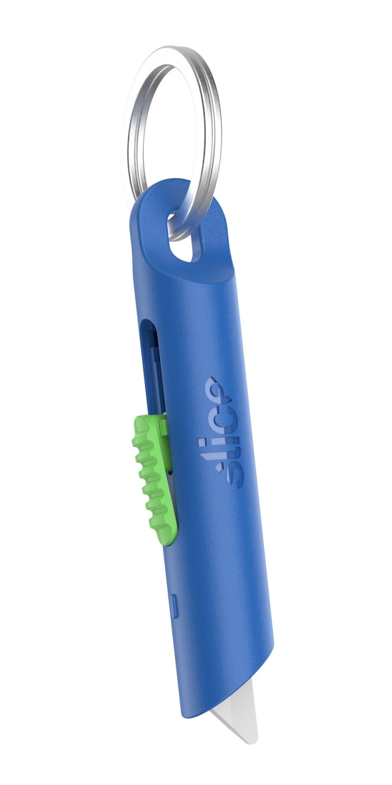 Slice Mini Pen Cutter | Keychain Knife and Box Cutter | Retractable Safety Cutter | Blue - Image 1