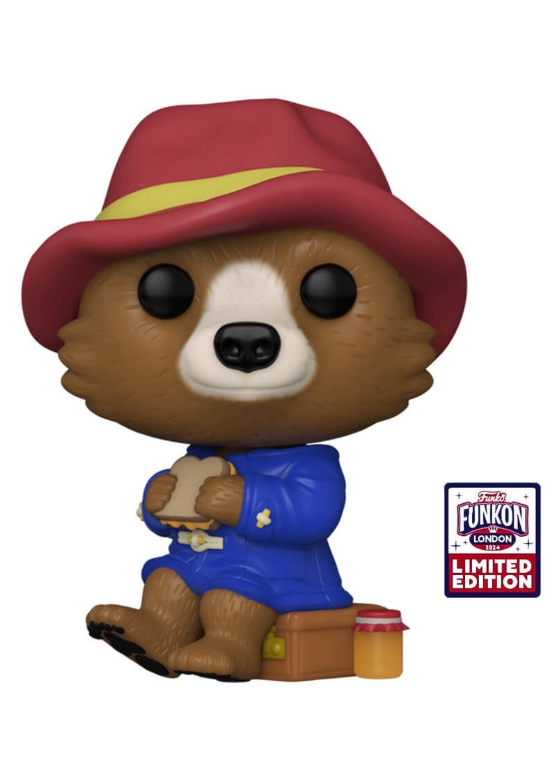 Funko Funko Pop! Movies: Paddington with Sandwich (Funkon London 2024 Convention Exclusive) Shared Sticker LCC 24 #1480 - Image 1