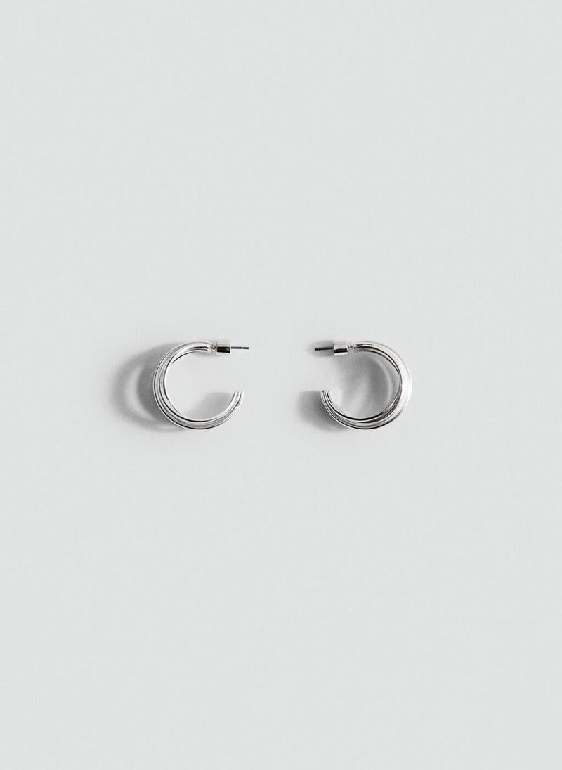MANGO Jane Hoop Earrings  - Image 2