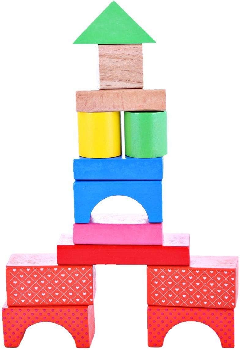 موانزي LWMWZ-5003 ألعاب خشبية بأحرف الأبجدية، مجموعات بناء وكتل - Image 2