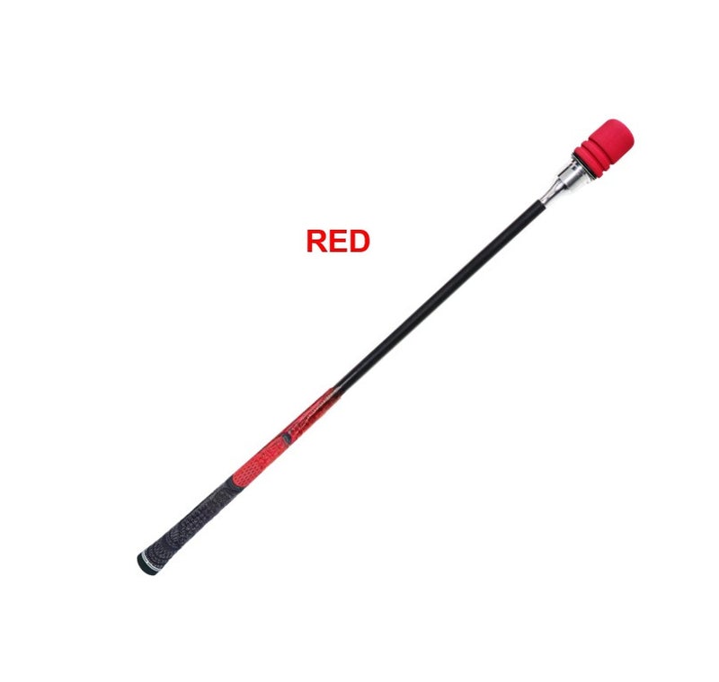 Generic Golf Swing Trainer Sound Practice Club Red