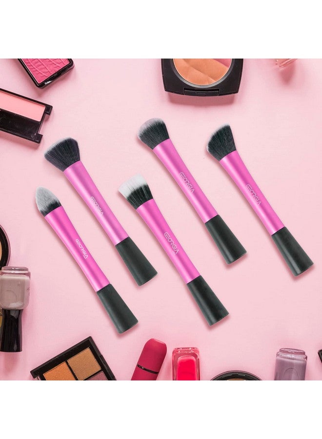 GeorgiaUSA Premium collection of Kabuki Brushes (Pink)