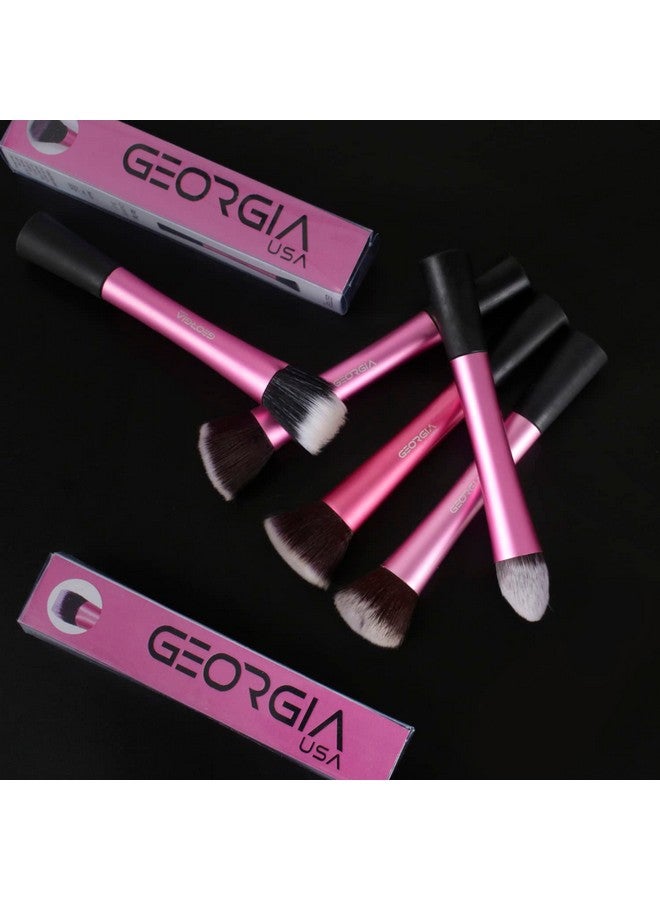 GeorgiaUSA Premium collection of Kabuki Brushes (Pink)