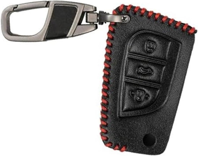 Wivplex 3 Button PU Car Key Cover for Toyota - Image 1