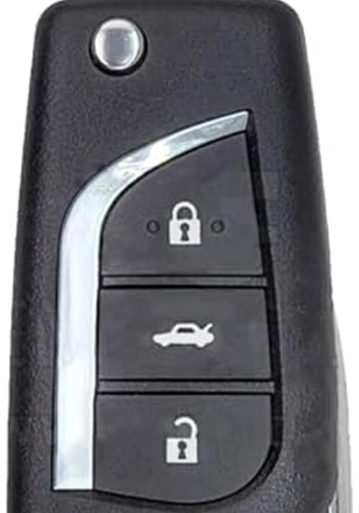 Wivplex 3 Button PU Car Key Cover for Toyota - Image 2