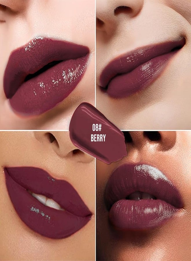 Houksouml Lip Stain - Wipe-Off &Peel Off Lip Color | Waterproof, Long Lasting, Transfer-Resistant, Smudge-Proof Lip Tint | Easy Wipe Finish, High Pigment | All-Day Vibrant Kiss-Proof Lip Stain, Muted Terracotta - Image 3