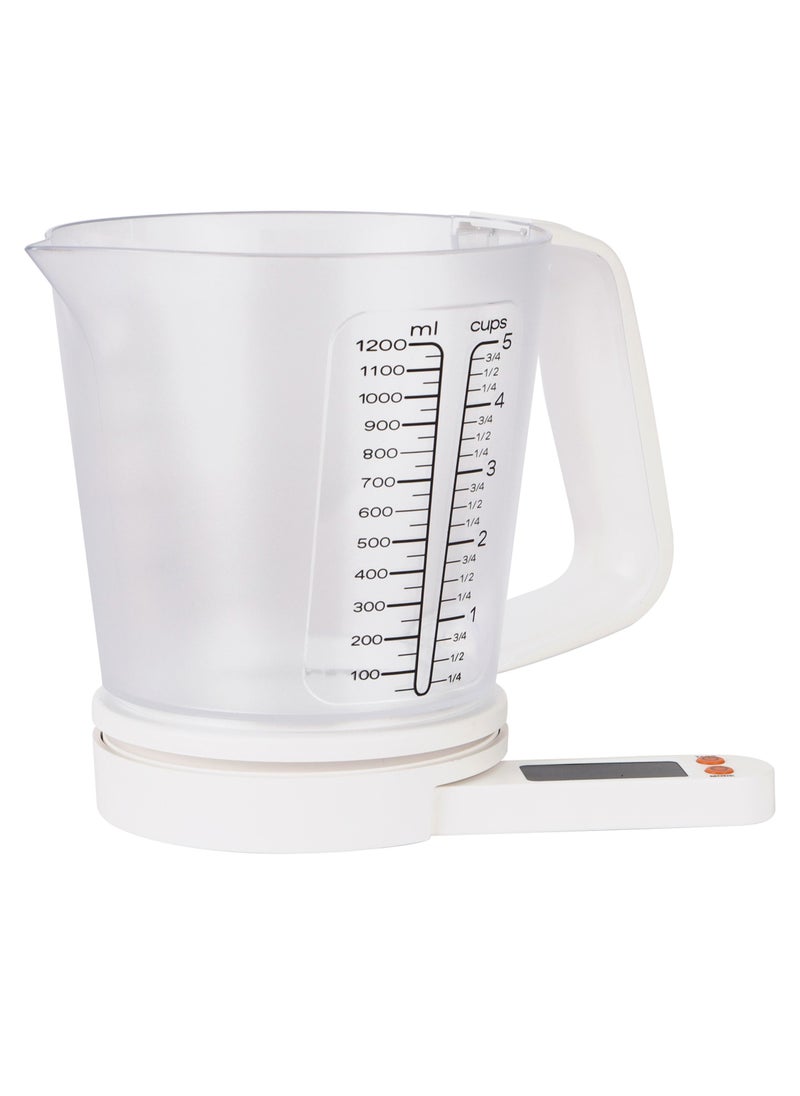 GEEPAS Geepas Kitchen Scale with Measuring Cup  - Image 1