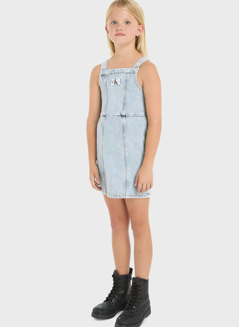 Calvin Klein Jeans Denim A-Line Dress