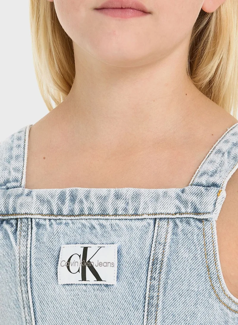 Calvin Klein Jeans Denim A-Line Dress