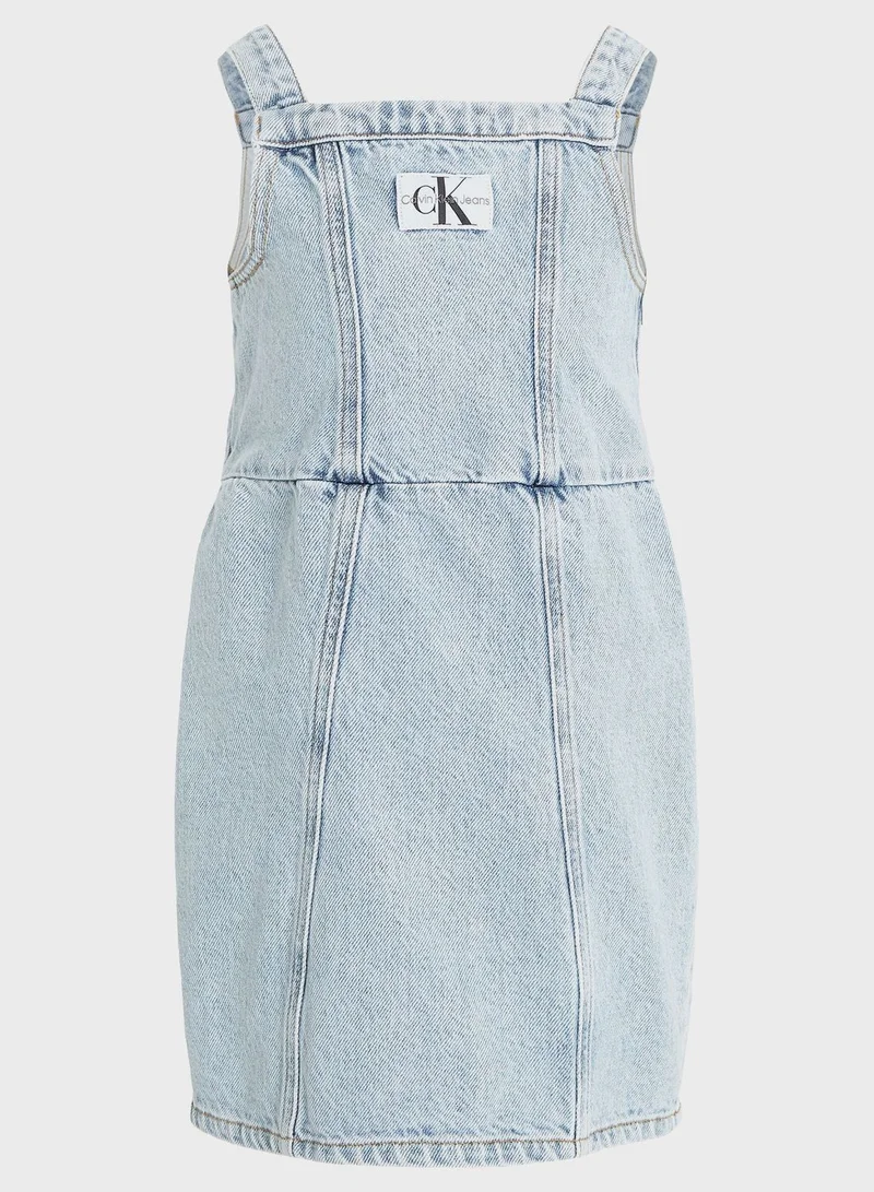 Calvin Klein Jeans Denim A-Line Dress