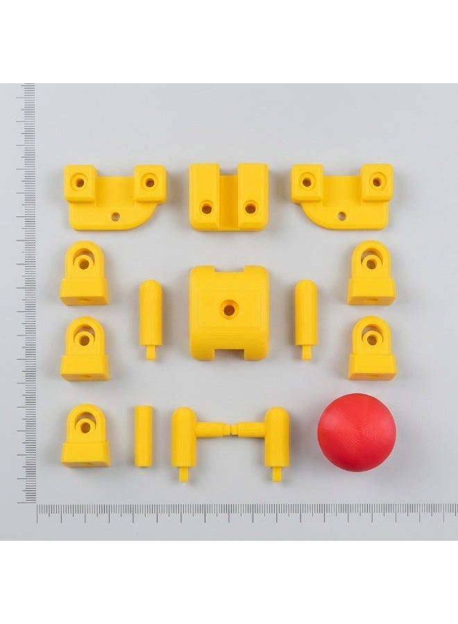 Western Mountains 3D Printed Keyboard Joystick Keycap, WASD Joysticks for Keycap Keyboard, Mechanical Arcade Stick Adapter, 4-Way Directional Key Mod for Mechanical Keyboards, DIY Novelty Analog Button Attachment - Image 5