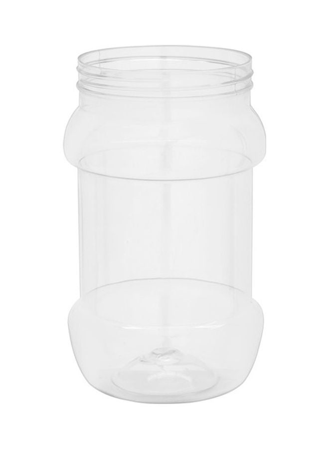 Royalford Round Air-Tight Pet Jar Plastic Container Keeps Your Food Fresh Leak Proof Jar 1500ml - Image 3