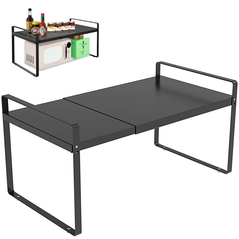 KOMOHOM Adjustable Cabinet Shelves 9 Expandable 1425 Metal Shelving for Pantry Kitchen Organization 1Pcak - Image 2