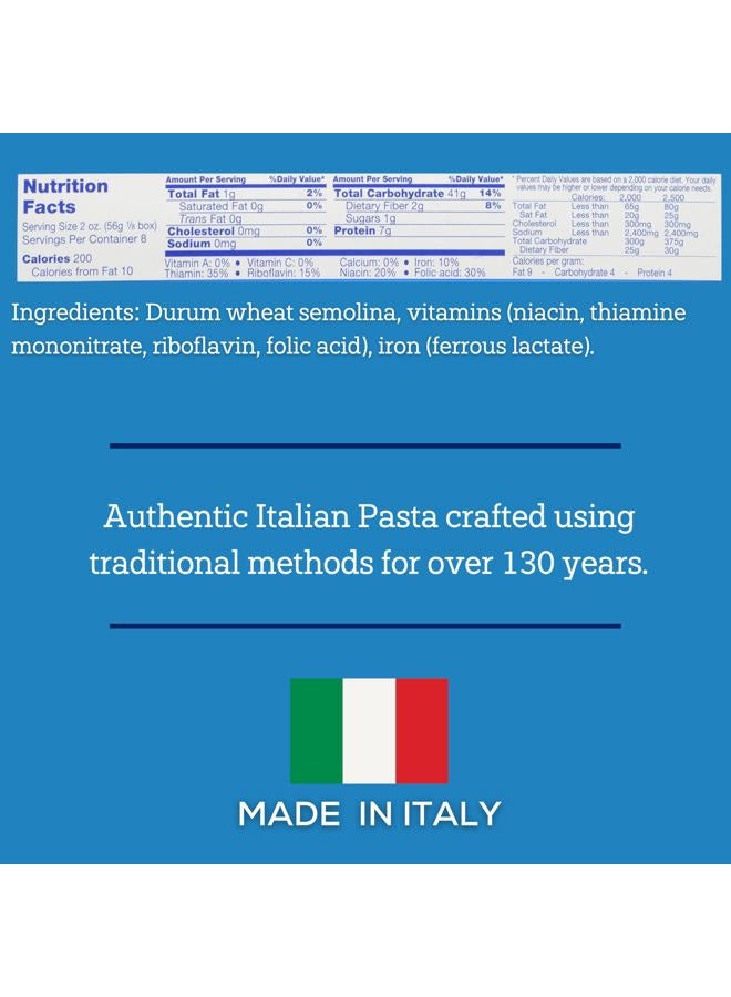 De Cecco Bucatini No. 15 Pasta, 16 Oz, Authentic, Slow Dried, Made with Semolina and Durum Wheat, Versatile Pasta for Sauces & Recipes, Made in Italy - Image 2