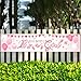 Blulu Its a Girl Banner Baby Shower Decorations Welcome Home Horizontal Pink Large Fabric It is a Banner Backdrop Background Shower Yard Sign Party Photo Booth Decorations 71 x 157 Inches - Image 4