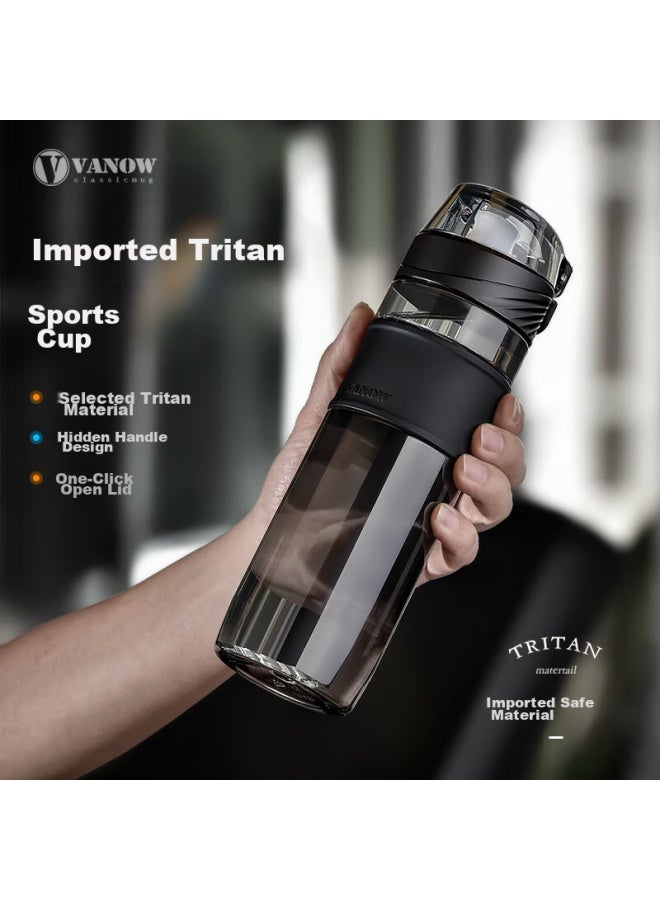 Vanow Sports Water Bottle, Tritan Material, Outdoor Portable Plastic Cup, Large Capacity Tea Mug For Men, Women And Students - Image 1