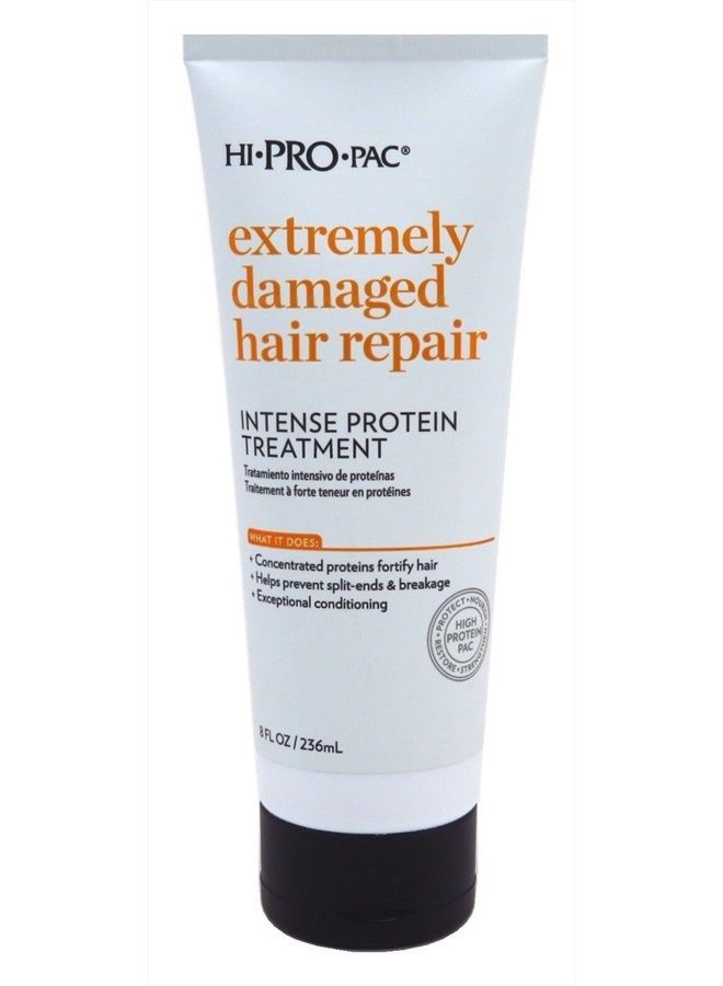 Hi-Pro-Pac Hi Pro Pac Extremely Damaged Hair Repair Intense Protein Hair Treatment, 8 Fl Oz - Image 4