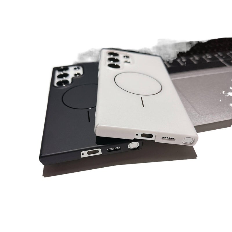 غطاء MagSafe | أسود | مقاوم للصدمات لـ Samsung Galaxy S24 Plus | حماية من السقوط | مقاوم للبصمات - Image 4