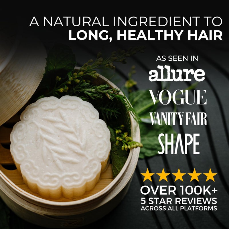 Viori Tea Tree Mint Essential Oil Shampoo Bar Made with Rice Water - Handcrafted All Natural Shampoo Bars - Sulfate Free - Image 2