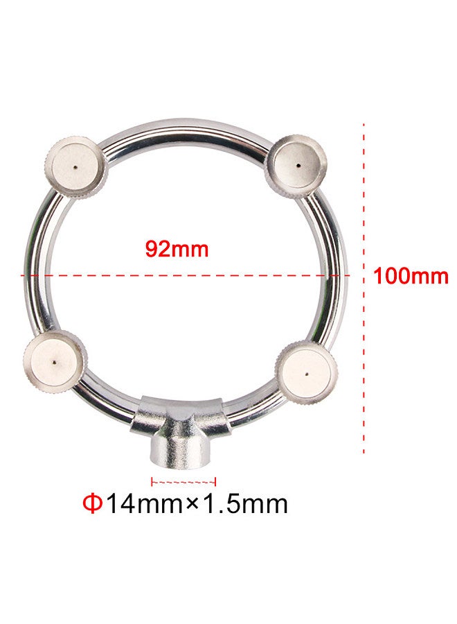 Stainless Steel Mist Nozzle for Agricultural Spraying Machine Accessory Uniform Fogging Multi-Purpose  - Image 2