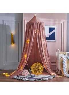 Baby Dome Bed Canopy Lightweight BreathableNordic Bean Red Bed Mantle Nordic Bean Red Bed Mantle