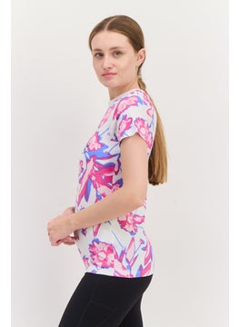 Women Sportswear Fit Short Sleeves Outdoor Top, White - pzsku/Z9234A4A93E2CDA654FFBZ/45/_/1737641990/5ebe5405-5cbb-4298-9905-985e9b474250