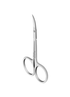 ستاليكس مقص بشرة STALEKS Pro Expert 50 من النوع 3 - مقص مانيكير عالي الجودة - مقص منحني من الفولاذ المقاوم للصدأ للبشرة - مقص تجميل طويل الأمد للعناية بالبشرة والأظافر  - Image 1