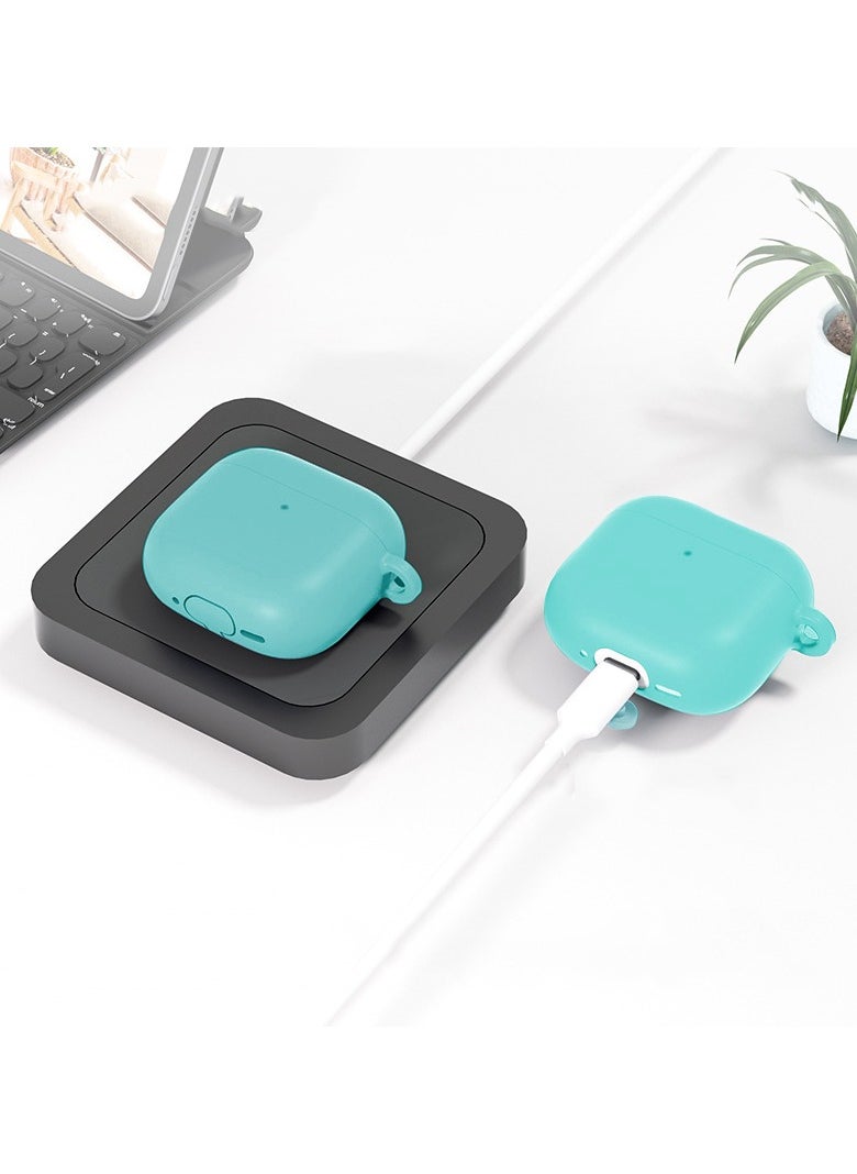 Beauenty - Soft Silicone Protective Case Cover for AirPods 4 with Cleaner Kit and Keychain - Image 1