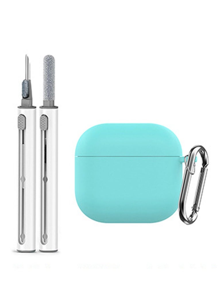 Beauenty - Soft Silicone Protective Case Cover for AirPods 4 with Cleaner Kit and Keychain - Image 1