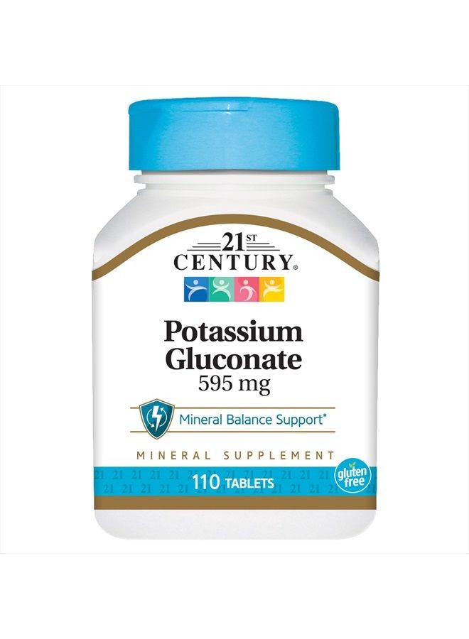 21st Century Potassium 99 Milligrams 110 Tabs - Image 1