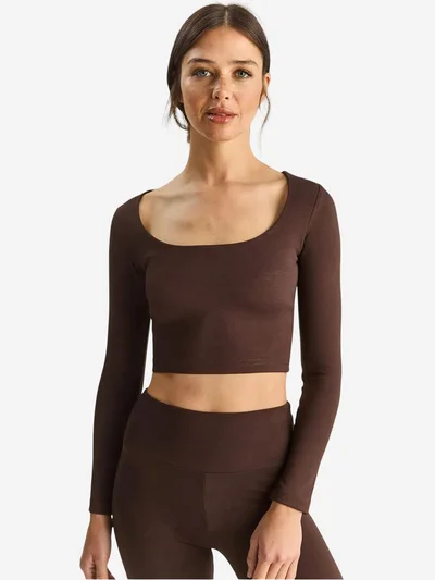 Bianco Lucci LUCCI Basic Crop Top