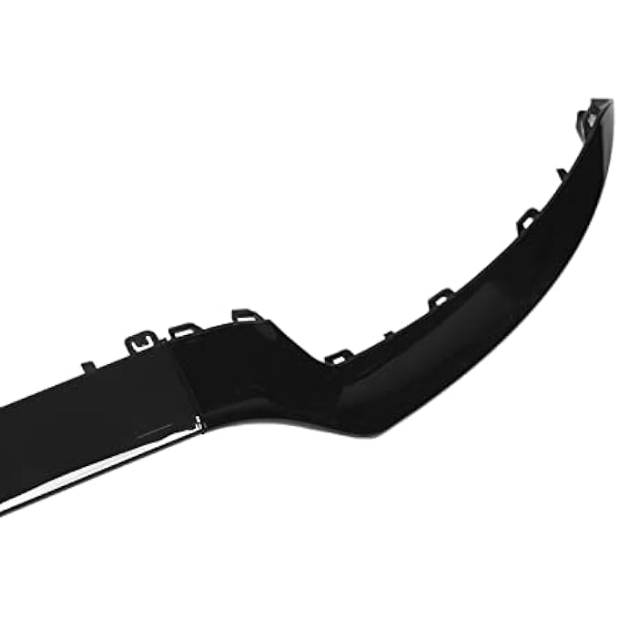 Torvex Bumper Trim, 3Pcs Gloss Black Lower Valance Molding Lip Compatible with Mercedes E Class C207 Coupe AMG Line 2014-2017 - Image 3