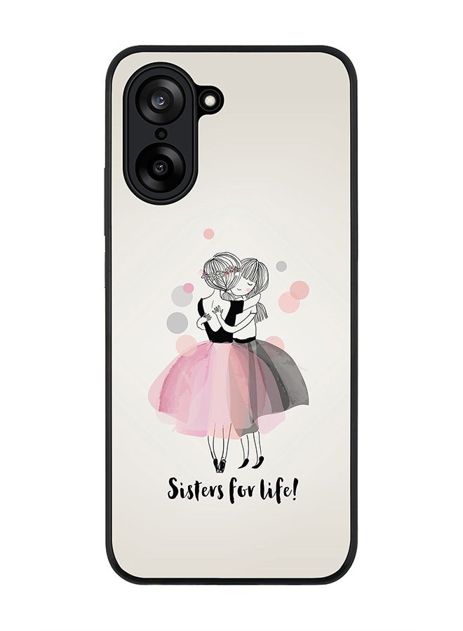 Stylizedd For OnePlus Nord CE5 / Ace 5 Racing Case,Slim fit Camera Protection, Shockproof Thin Phone cover  - Sisters For Life!