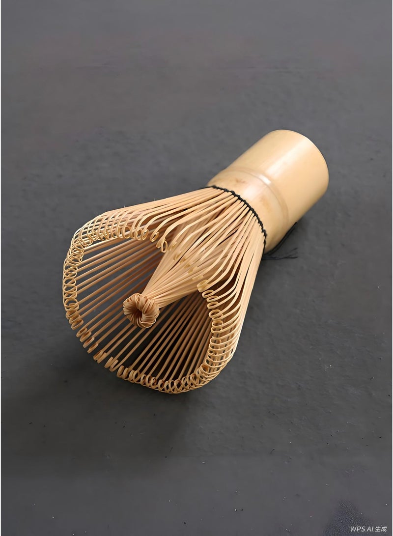 MASINGAA خفق الماتشا، خفق من الخيزران لمسحوق الماتشا، شازن ياباني تقليدي عضوي مصنوع يدويًا، خافق بمئة شوكة لتحضير الشاي الأصيل - Image 4