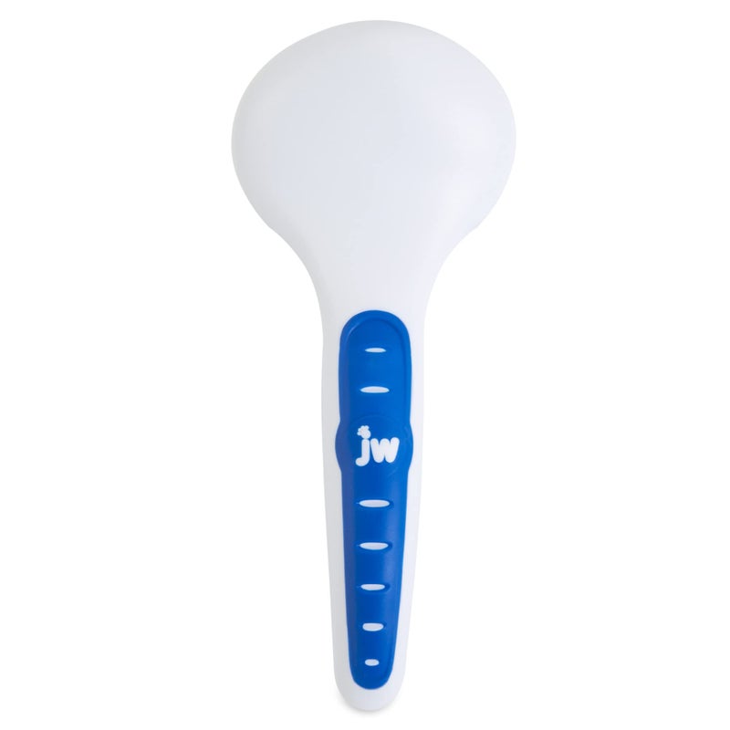 JW Petmate GripSoft Cat Brush, White & Blue, One Size - Image 3