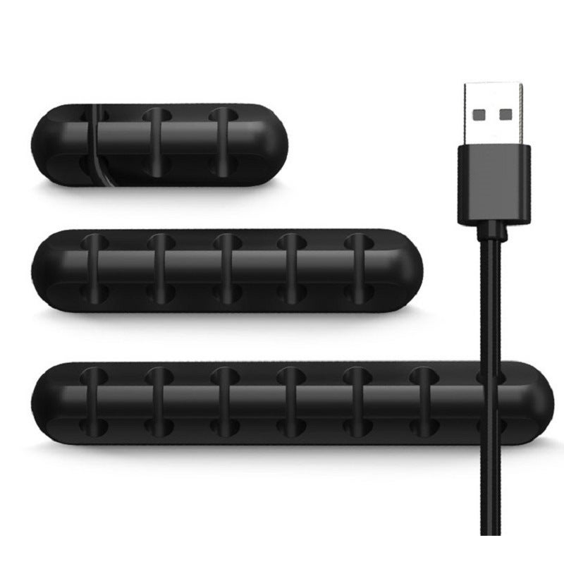 Selling Wire Storage Silicone Cable Organiser Data Cable Protective Cover Velcro Nylon Cable Tape Solder - Image 5