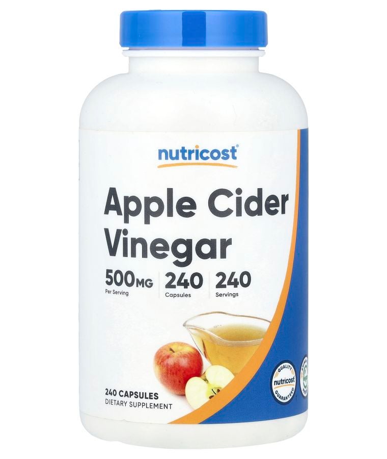 Apple Cider Vinegar 500 mg 240 Capsules