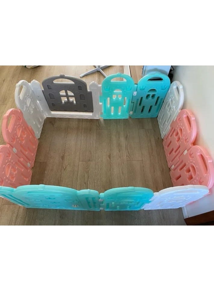 Kids Area Playpen Tent with Safety Fence - Image 5