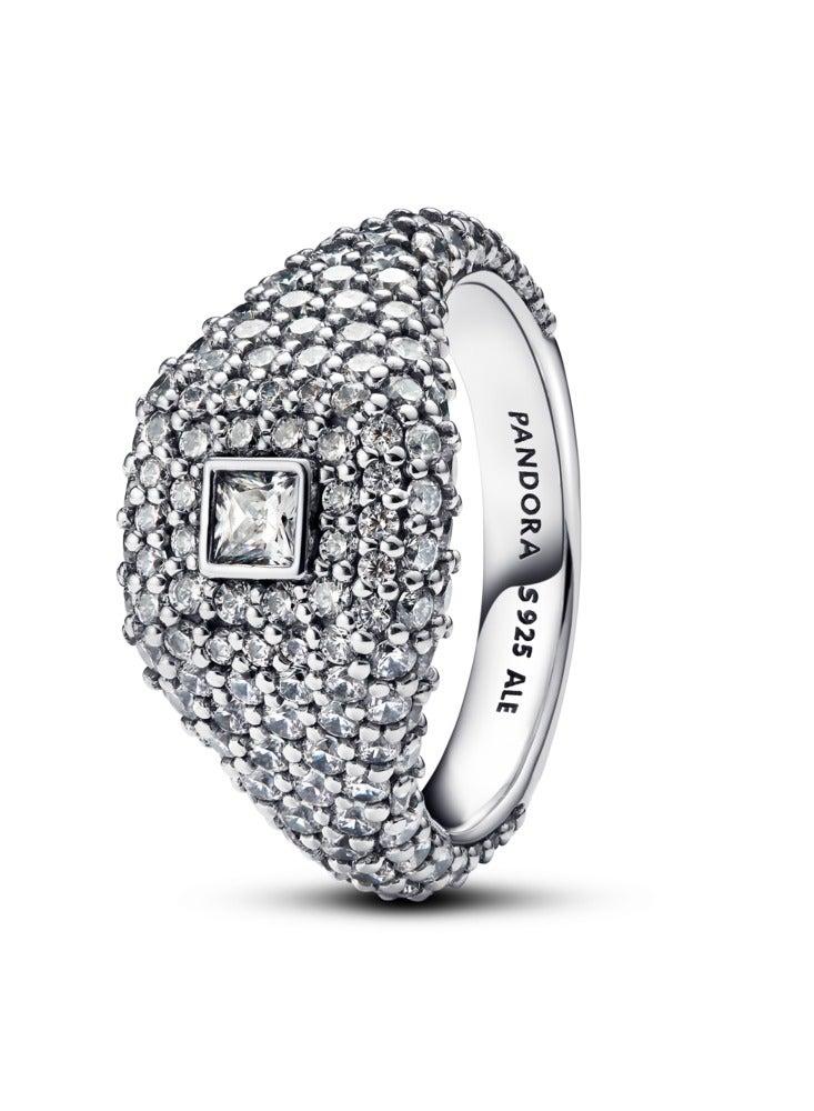 PANDORA Pavé Square Cocktail Ring - Image 1