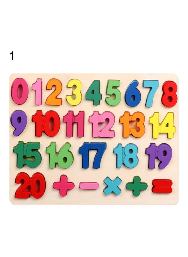 Numbers Wooden Puzzles Board Kit