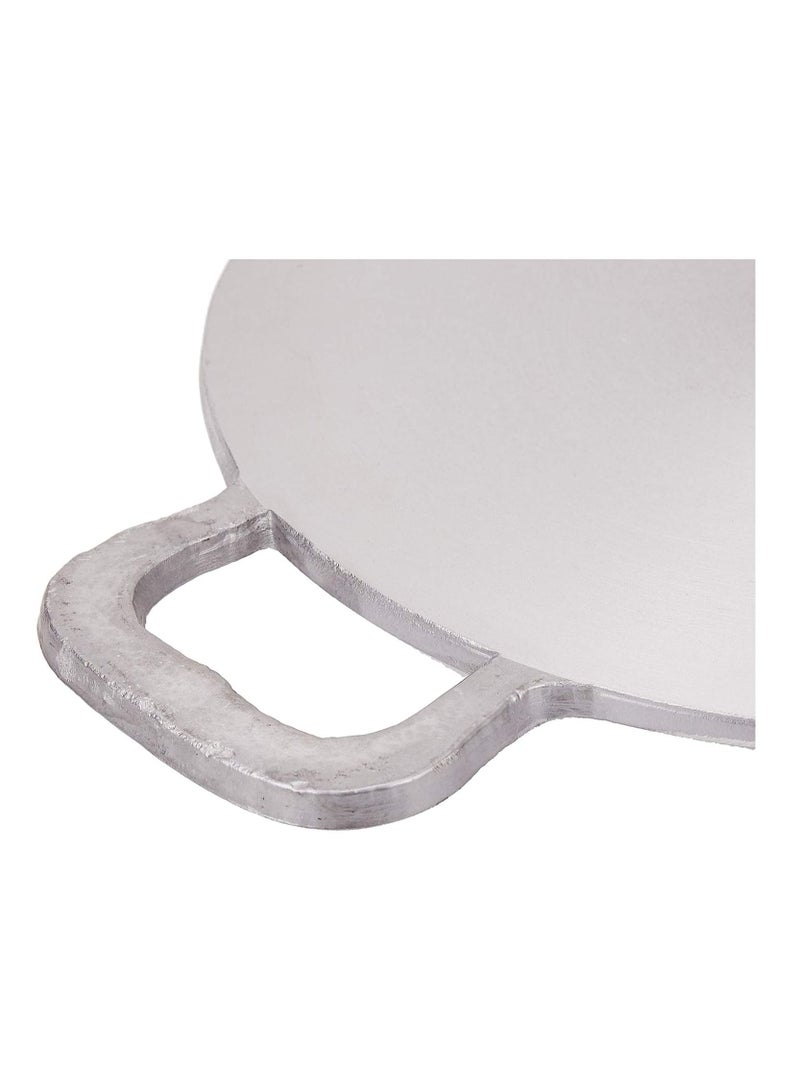 Aluminium Arabic Tawa/Roti Pan/Ragag Maker Silver 18inch  - Image 3