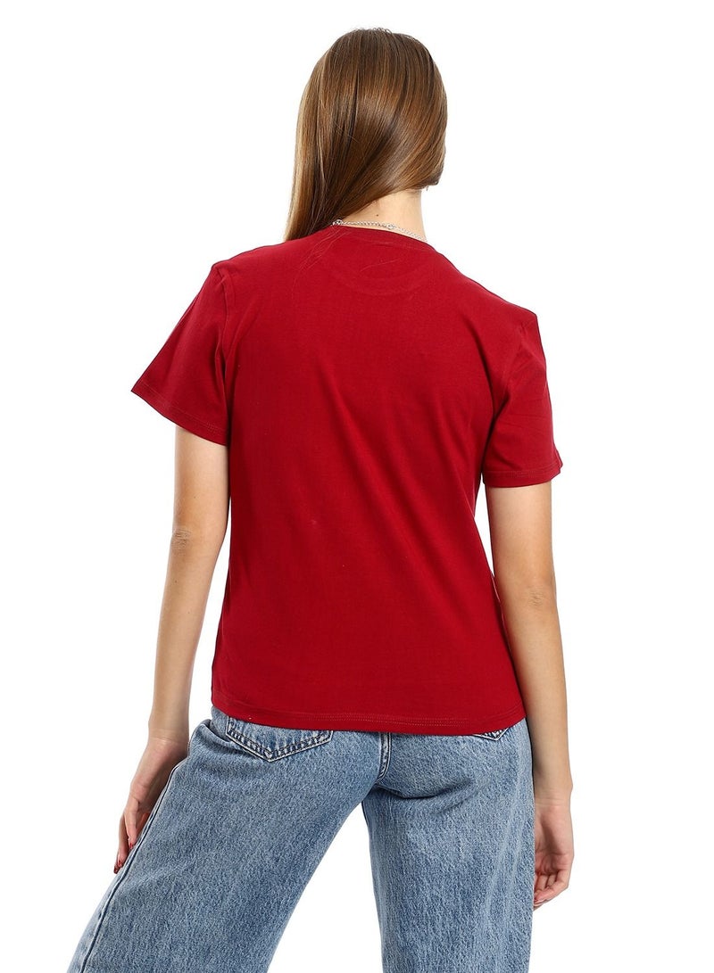Cotton Printed T-Shirt For Women