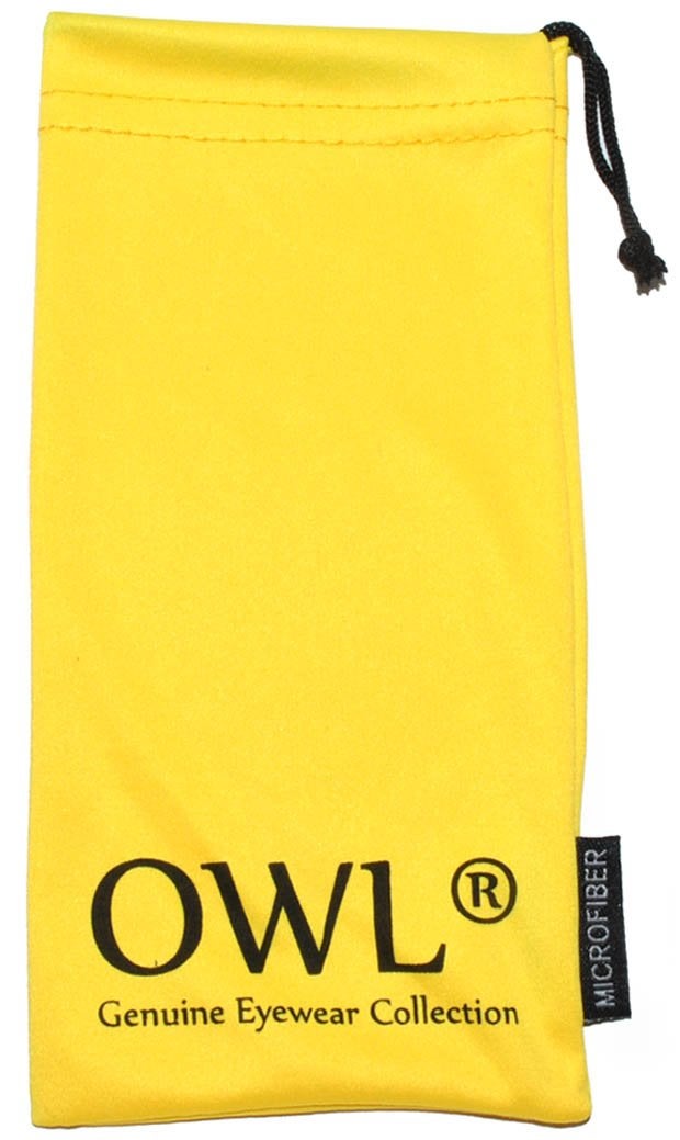 OWL Aviator Yellow Tint Lens Sunglasses, Metal Frame, Unisex Size Medium - Image 4