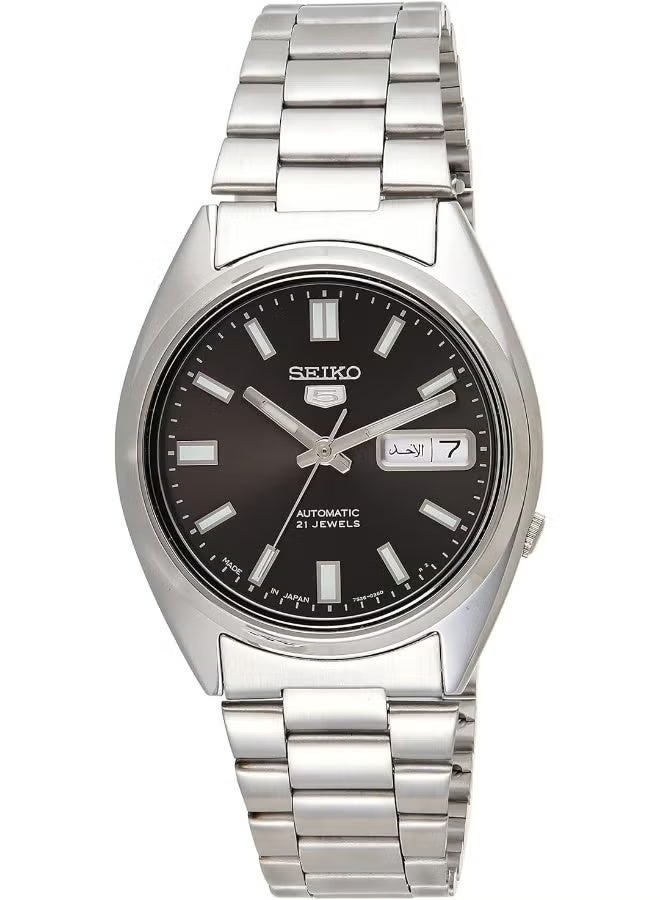 Seiko Men Automatic Watch, Analog Display And Stainless Steel Strap SnXS79J1 - Image 1