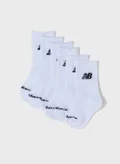 New Balance Kids 3 Pack Lightweight Crew Socks