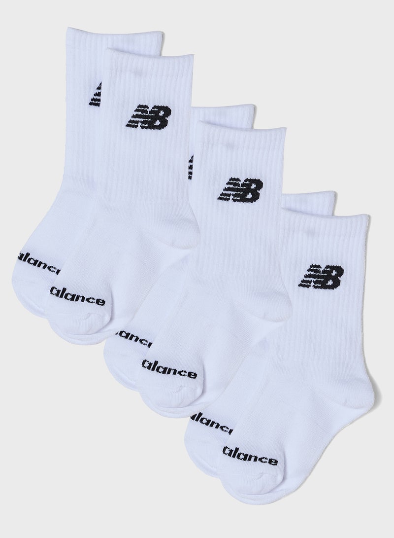 New Balance 3 Pack Everyday Lightweight Crew Socks - Image 2