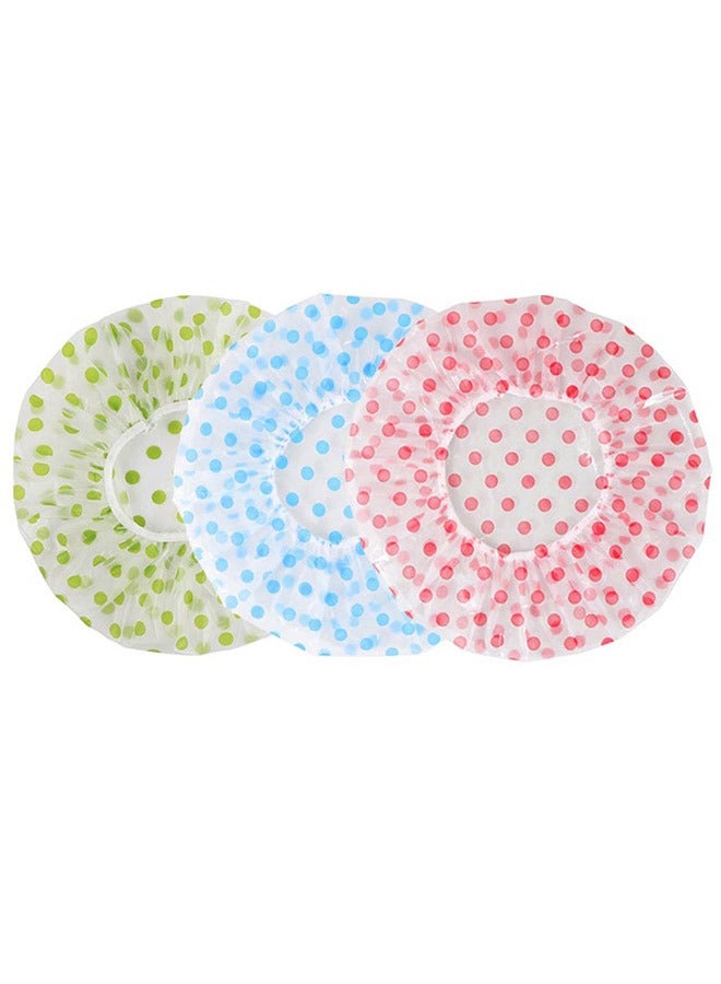 صوجي قبعات استحمام مقاومة للماء قابلة لإعادة الاستخدام، قبعات استحمام مرنة، قبعات استحمام للشعر - Image 1