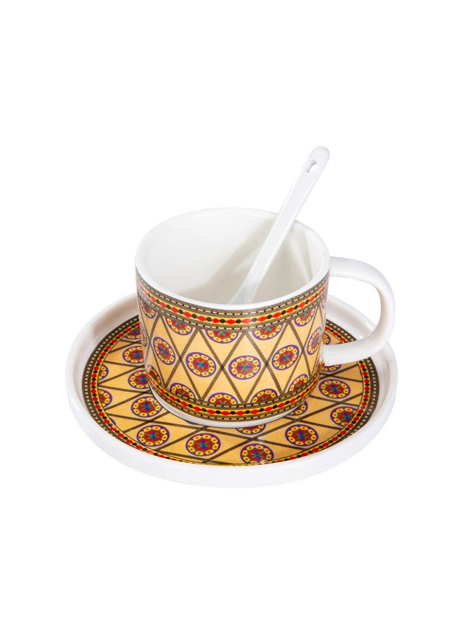 كوب غضار نقش نجدي، كوب قهوة للرحلات والسفر، بيج، سعة 100 مل - pzsku/Z9235F33BA21DE199D6C9Z/45/_/1716106355/a5cdae9d-f289-44f3-ad2b-0d7d98582b97